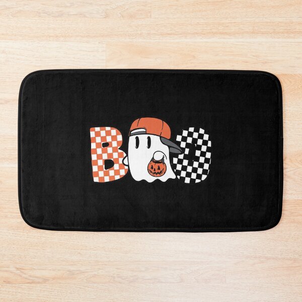 Item preview, B0o Halloween Checker designed and sold by LooseThreades.