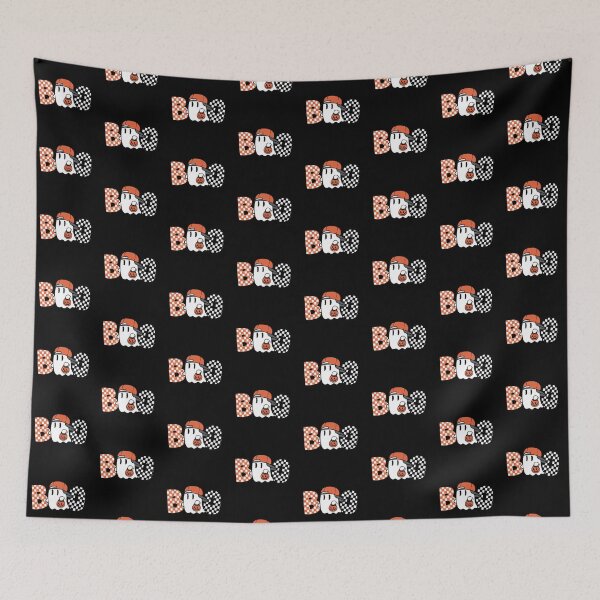 Item preview, B0o Halloween Checker designed and sold by LooseThreades.