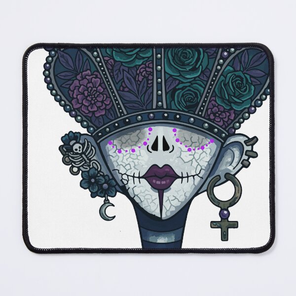 Item preview, Catrina Crown | Vintage Day of the Dead Tarot Art designed and sold by Ojo de Lilith.