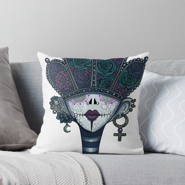 Item preview, Catrina Crown | Vintage Day of the Dead Tarot Art designed and sold by  Ojo de Lilith.