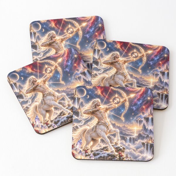 Item preview, Majestic Sagittarius Zodiac Archer Fantasy Art  designed and sold by knuppify.