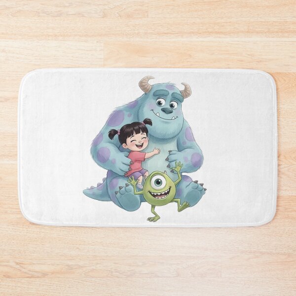 Item preview, Sulley, Boo, and Mike Wazowski Illustration designed and sold by 4U---Store.