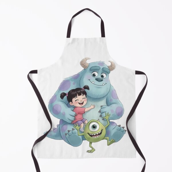 Item preview, Sulley, Boo, and Mike Wazowski Illustration designed and sold by 4U---Store.