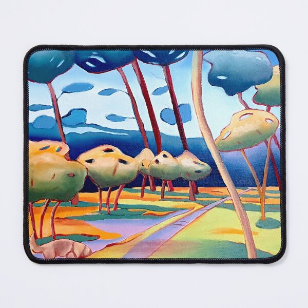 Item preview, dog in the woods designed and sold by Tereza Pilar  Art.