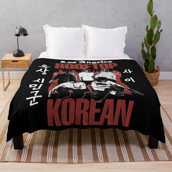 Item preview, Rooftop Korean - Los Angeles 1992 designed and sold by theandroidvivz.