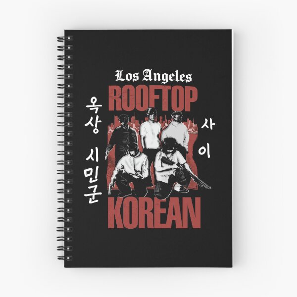 Item preview, Rooftop Korean - Los Angeles 1992 designed and sold by theandroidvivz.