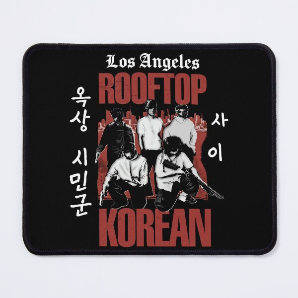 Item preview, Rooftop Korean - Los Angeles 1992 designed and sold by theandroidvivz.