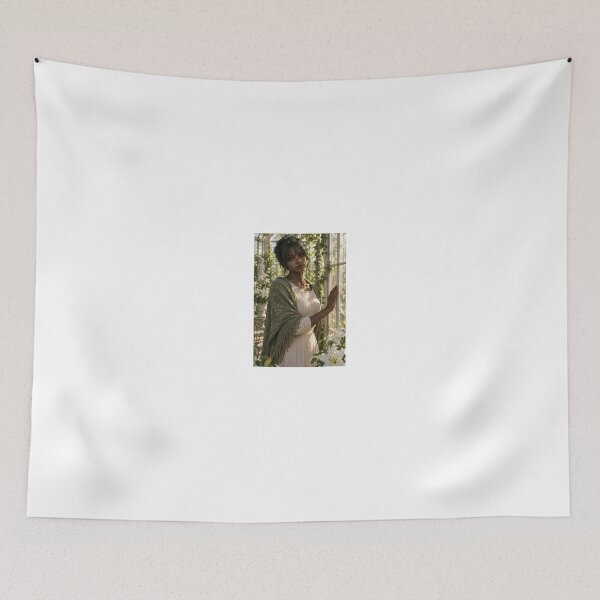 Item preview, Peaceful Woman in Green Shawl by Garden Window designed and sold by CathryneDelamort.