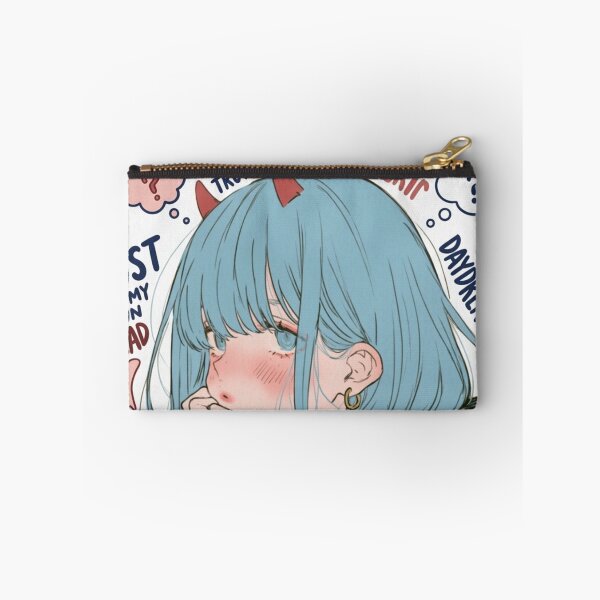 Item preview, Horny-Devil Blue-Hair She-Devil Is Over-Thinking Her Horn-y Dreams designed and sold by Print Fiction.