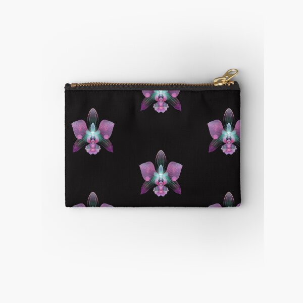 Item preview,  an orchid with cutouts shaped like glowing petals designed and sold by RetroWaveArtCo.