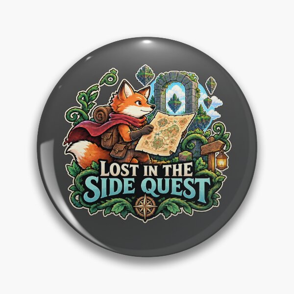 Item preview, Lost in the Side Quest - Fox Explorer designed and sold by AcruxUltra.