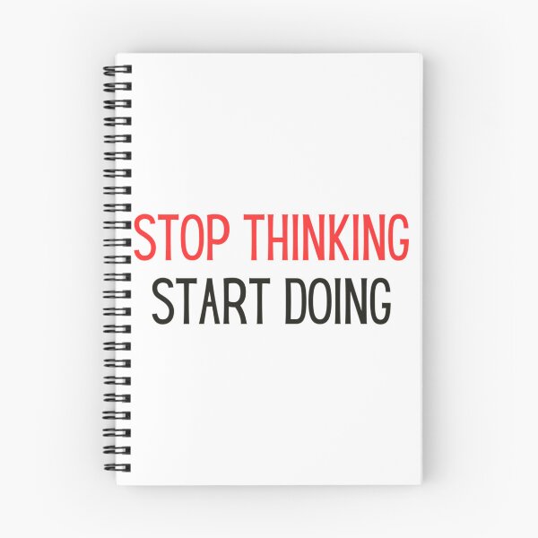 Item preview, Stop Thinking Start Doing Self Motivation Inspirational designed and sold by jayderdymje.