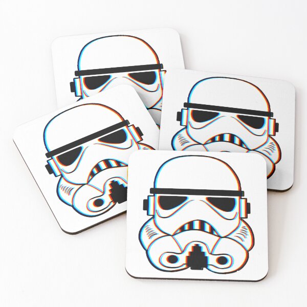 Aperçu de l'œuvre Conception de glyphe Stormtrooper 3D créée et vendue par Shirty-Curty.