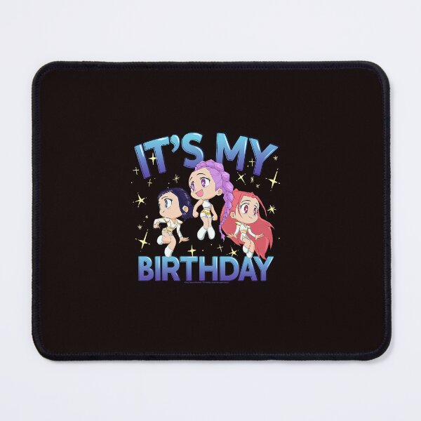 Item preview, It's My Birthday Kpop Demon Hunters Chibi Group designed and sold by ImeldaSparks.