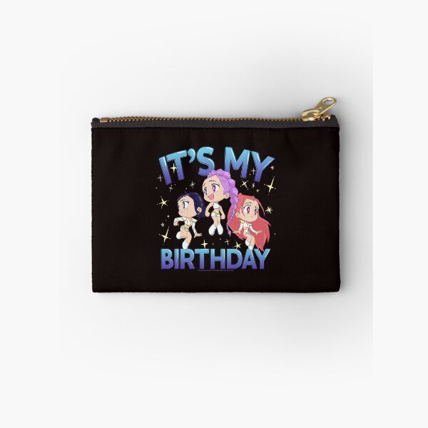 Item preview, It's My Birthday Kpop Demon Hunters Chibi Group designed and sold by ImeldaSparks.