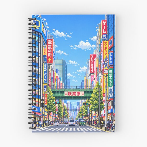 Item preview, Akihabara Day Pixel Art designed and sold by sabusabu78.
