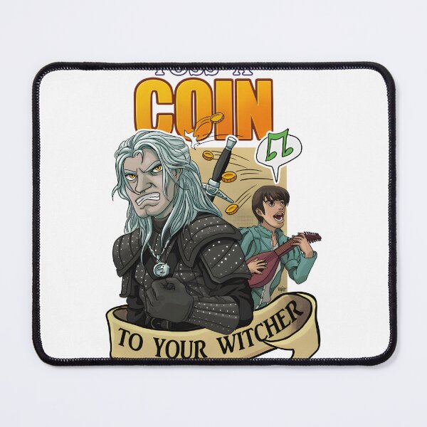 Item preview, Toss a Coin Inspired Witcher Fantasy Design for Fans designed and sold by BlueSkyOfficial.