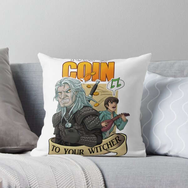 Item preview, Toss a Coin Inspired Witcher Fantasy Design for Fans designed and sold by BlueSkyOfficial.