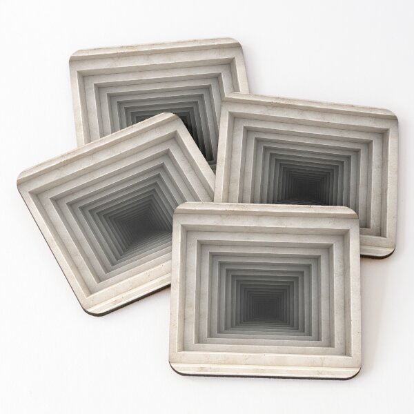 Item preview, Bottomless Square Shaft – 3D Optical Illusion designed and sold by GSizzle1.