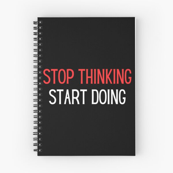 Item preview, Stop Thinking Start Doing Self Motivation Inspirational designed and sold by jayderdymje.