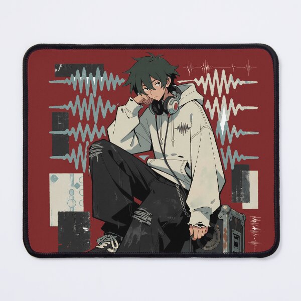 Item preview, Milo – Dead Signal Club Retro Anime Streetwear designed and sold by Infinitelypink.