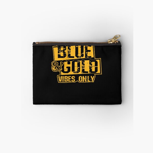 Item preview, Blue And Gold Game Day Team Spirit High School Football designed and sold by snailslowdance.