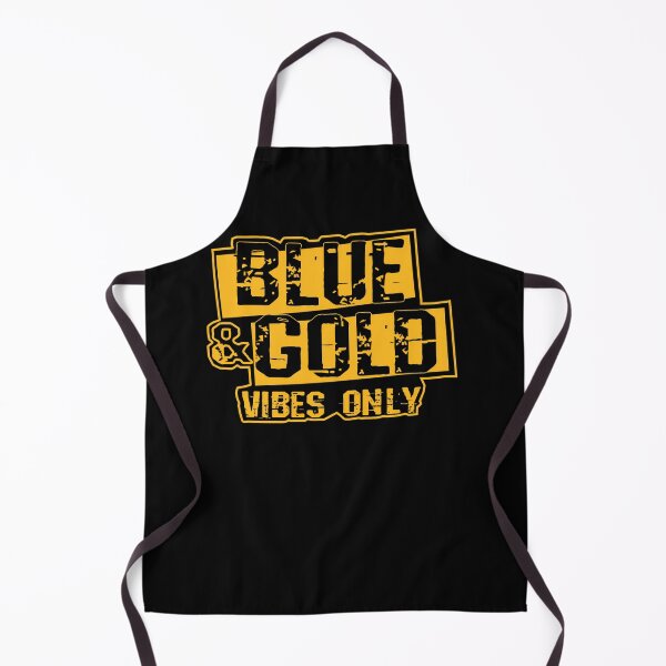 Item preview, Blue And Gold Game Day Team Spirit High School Football designed and sold by snailslowdance.