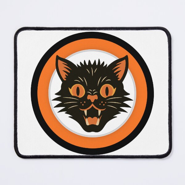 Item preview, Halloween Cat in Orange and Black designed and sold by Witch Joseph.