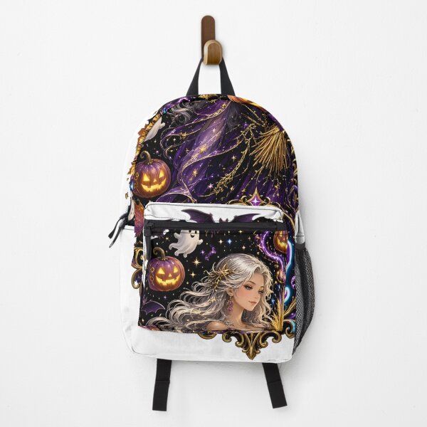 Item preview, Virgo Halloween Harvest Goddess Art designed and sold by Zodiac Celestial Art.