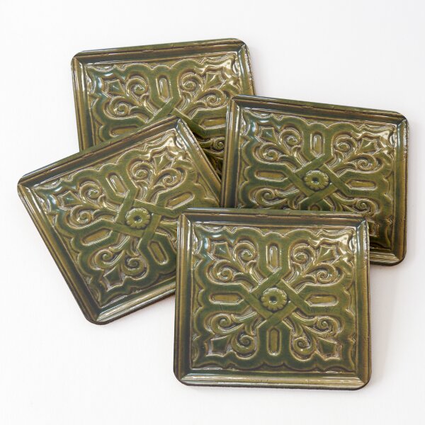 Item preview, Super cute green tile designed and sold by H4ppy01.