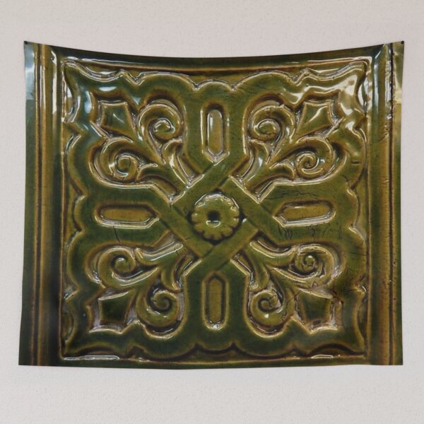 Item preview, Super cute green tile designed and sold by H4ppy01.