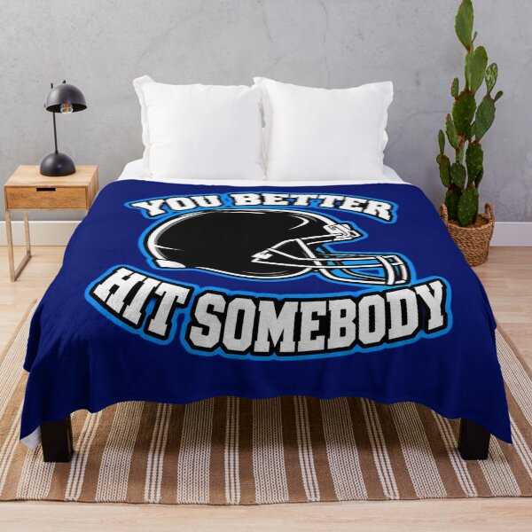 Item preview, You Better Hit Somebody – Football Player Helmet. designed and sold by Endless7Art.