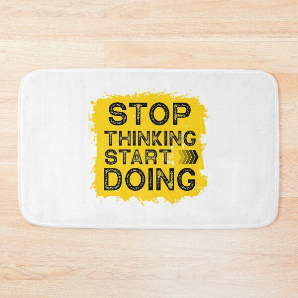 Item preview, Stop Thinking Start Doing Yellow Edition designed and sold by jayderdymje.