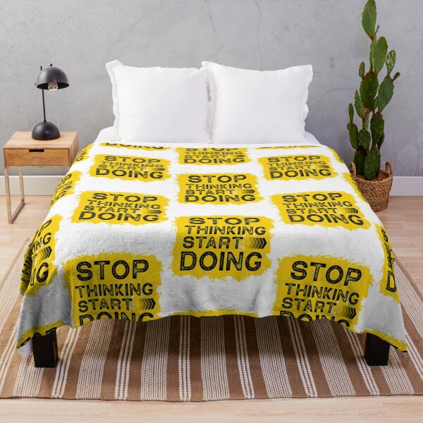 Item preview, Stop Thinking Start Doing Yellow Edition designed and sold by jayderdymje.