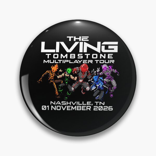 Artikelvorschau, The Living Tombstone – Multiplayer-Tour – Nashville, Tennessee – 1. November 2026 entworfen und verkauft von theandroidvivz.