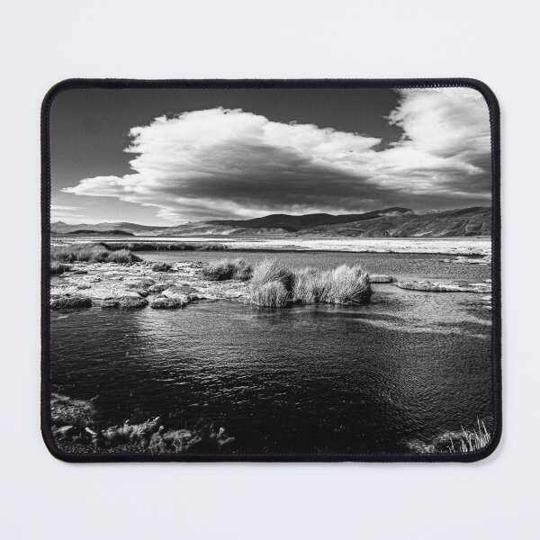 Item preview, Ojo del Campo Salar Antofalla Catamarca black white designed and sold by Keltoi-art.