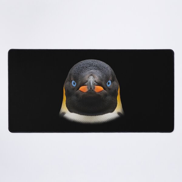 Item preview, Emperor Penguin Face Blue Eyes Antarctic Bird Art designed and sold by cabana.space.