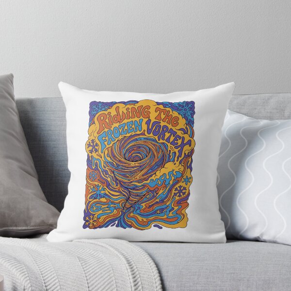 Item preview, Psychedelic Frozen Vortex Nor'easter Blizzard Art designed and sold by AURA Vibes.
