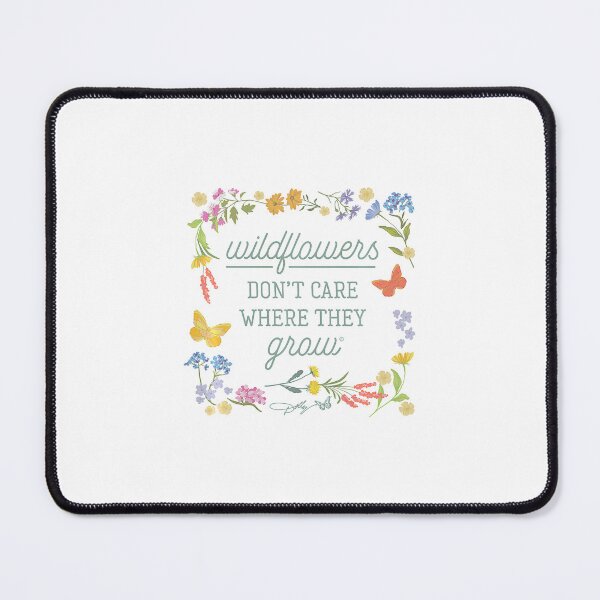Item preview, Wildflowers Don't Care Where They Grow Dolly Parton Floral designed and sold by khdmalakarak.