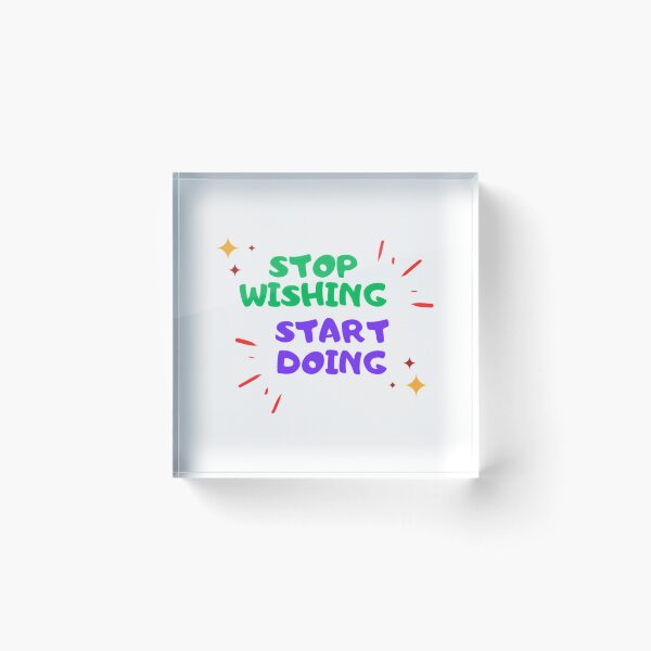 Item preview, Stop Thinking Start Doing designed and sold by jayderdymje.