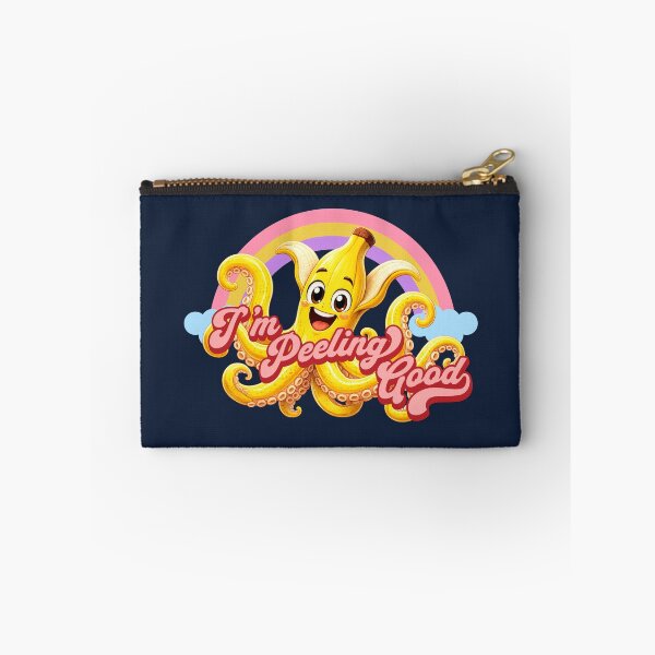 Item preview, I'm Peeling Good – Cute Banana Octopus Rainbow Pun designed and sold by littleblued.