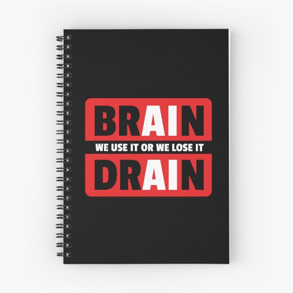 Item preview, Brain Drain anti ai designed and sold by Bunchable.