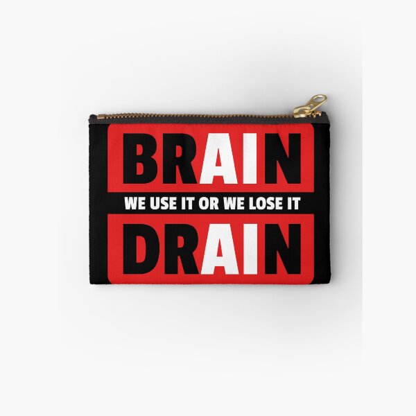 Item preview, Brain Drain anti ai designed and sold by Bunchable.