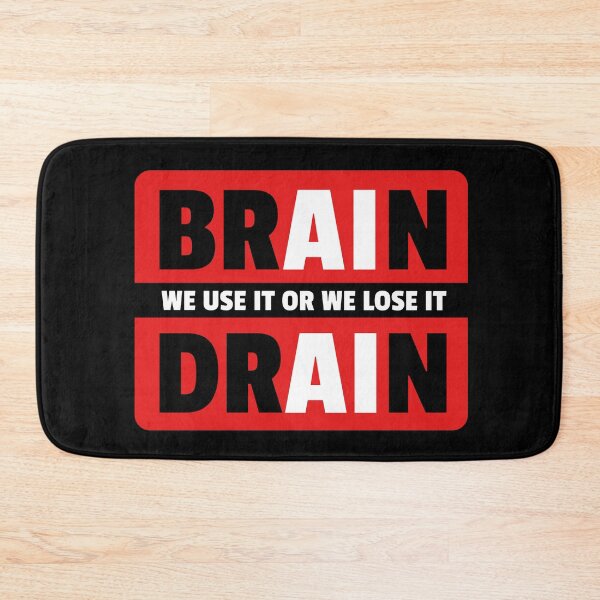 Item preview, Brain Drain anti ai designed and sold by Bunchable.