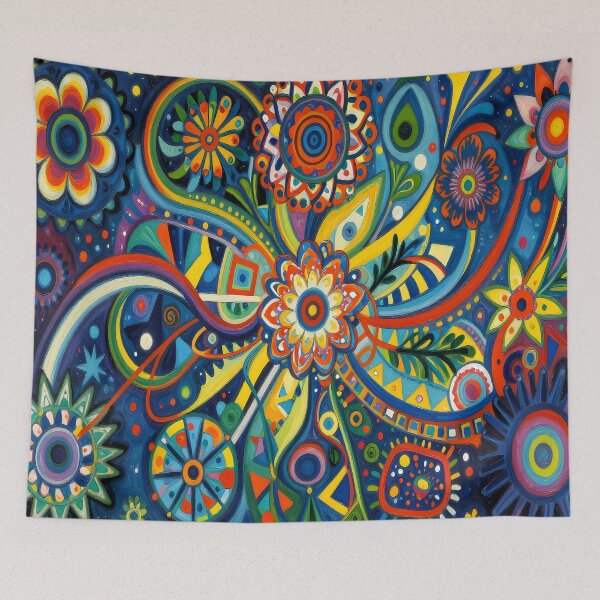 Item preview, Boho Zentangles Flowers designed and sold by artedamensagem.