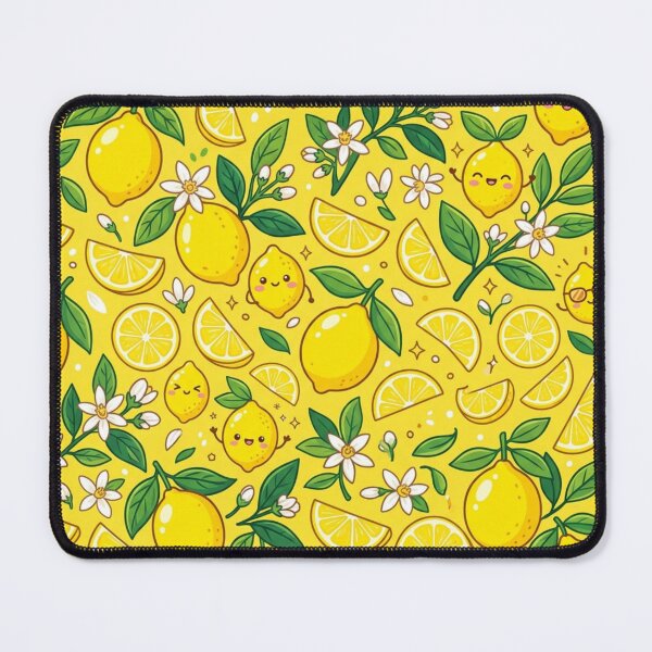 Item preview, Lemon Fruit Seamless Pattern designed and sold by ShivCraftStudio.
