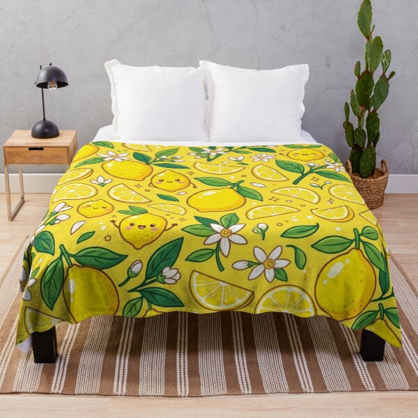 Item preview, Lemon Fruit Seamless Pattern designed and sold by ShivCraftStudio.
