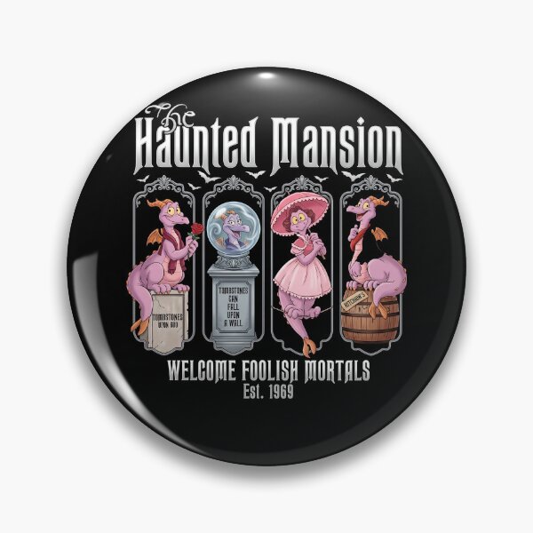 Item preview, The Haunted Mansion - Welcome Foolish Mortals - Est. 1969 - Figment designed and sold by theandroidvivz.