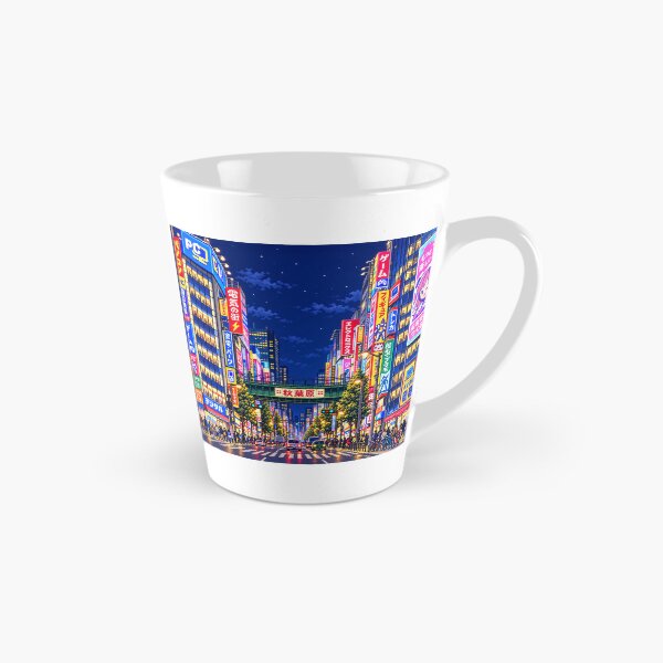 Item preview, Akihabara Night Pixel Art designed and sold by sabusabu78.