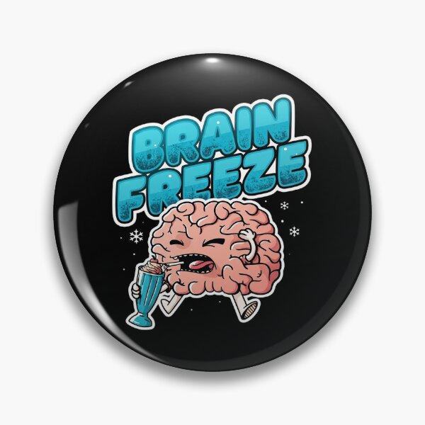 Item preview, Brain Freeze Cute Brain Halloween designed and sold by MagiCatsophia.